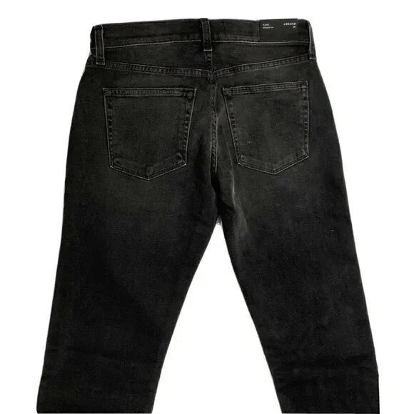 J Brand Men's Black Denim Kane Straight Slim Fit Jeans In Kurrat Size 28 - Picture 10 of 12